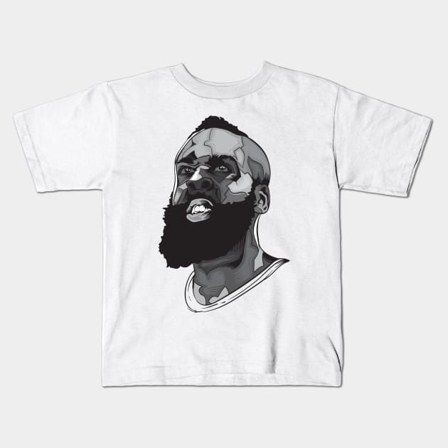 Most Valuable Beard Kids T-Shirt by adopecreation